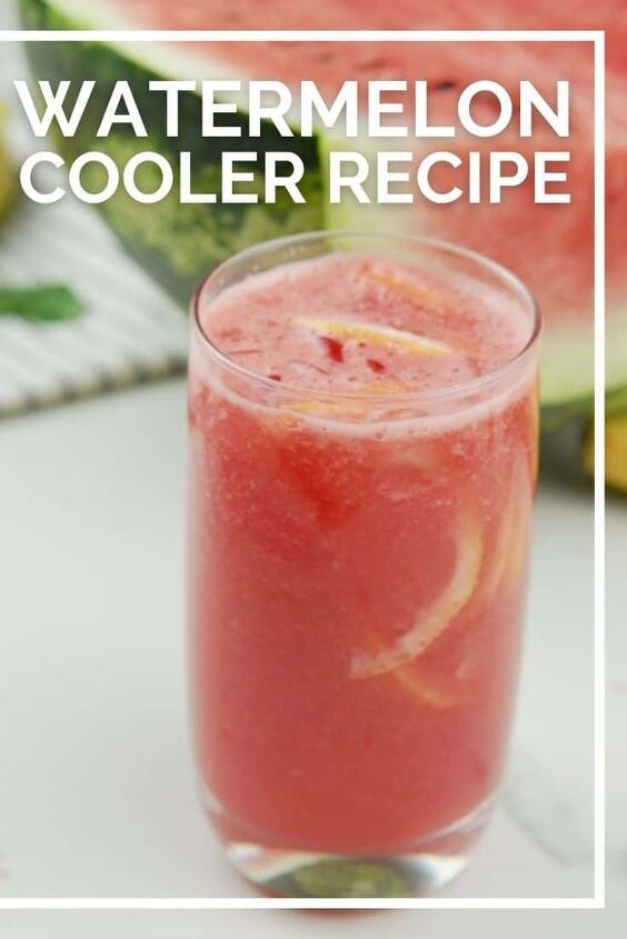watermelon cooler recipe, You want to make a healthy drink but you don t know how Try this easy watermelon cooler recipe for a refreshing summer beverage