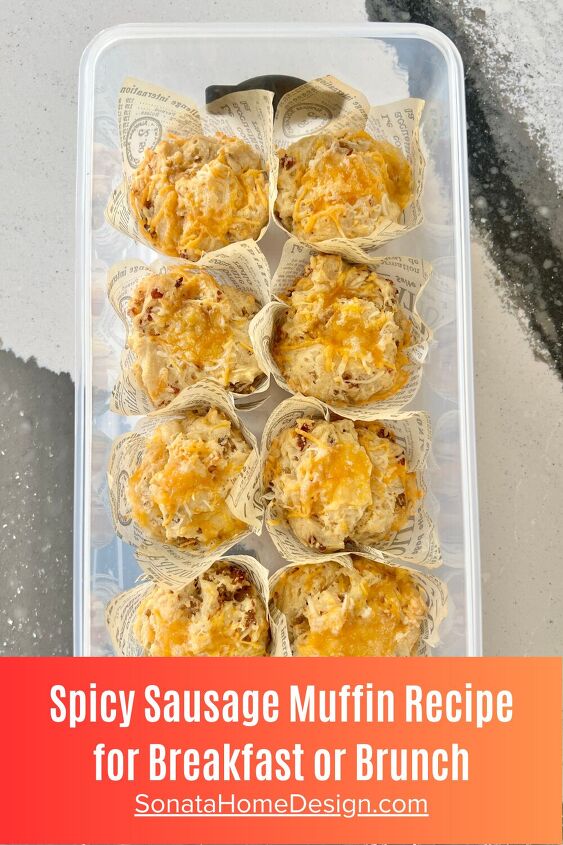 an easy spicy sausage muffin recipe for breakfast, Spicy Sausage Muffin Recipe for Breakfast or Brunch