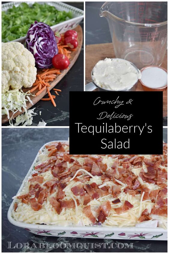 fresh crunchy tequilaberry s salad, Salad recipe instructions