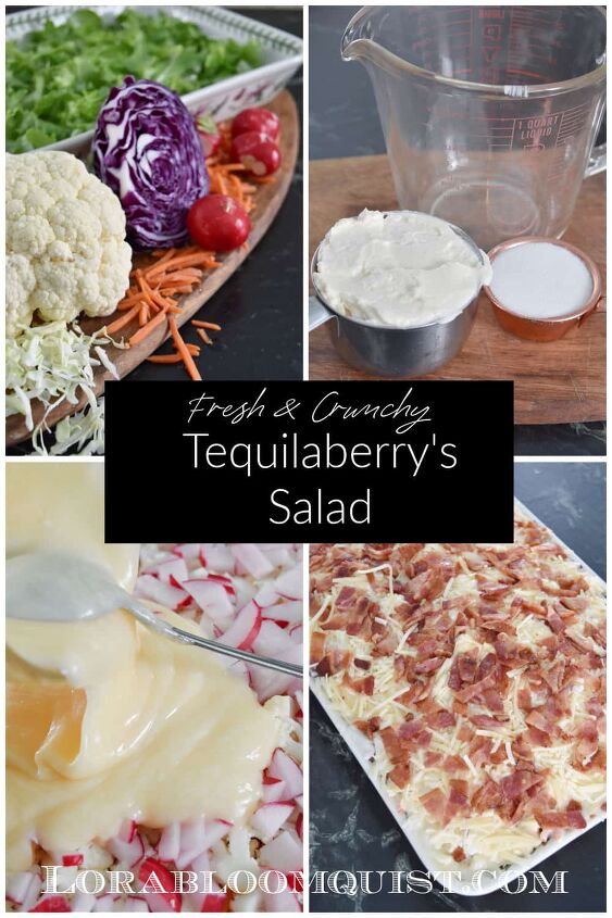 fresh crunchy tequilaberry s salad, Salad recipe ingredients