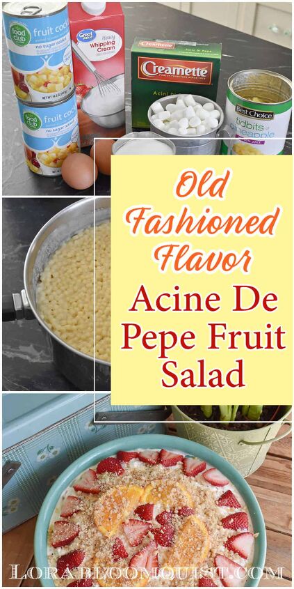 acini de pepe fruit salad, Fruit Salad pin image