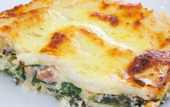 Easy Meatless White Spinach Lasagna