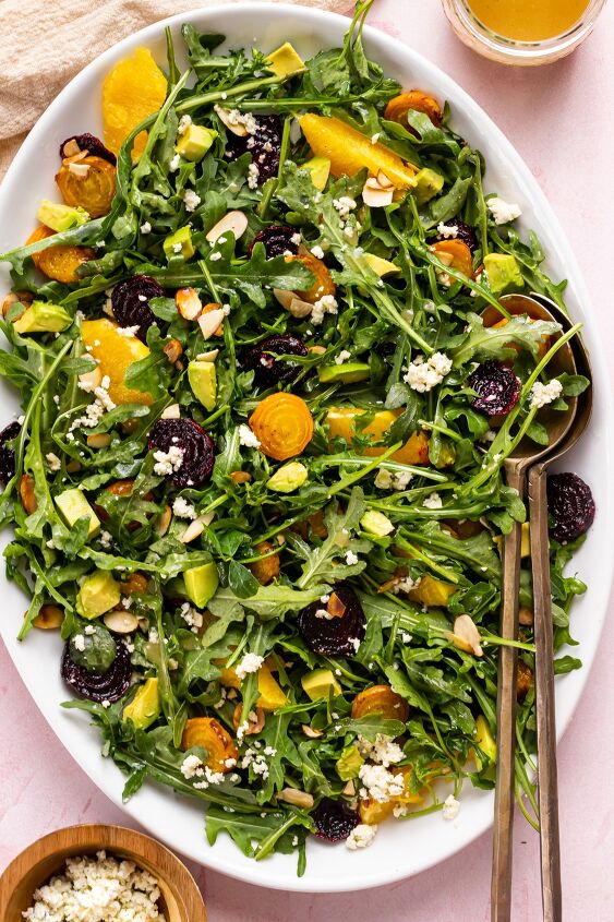 roasted beet and citrus salad, The more colors in the salad the better it tastes