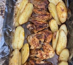 Chicken Wings With Potatoes