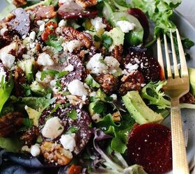 Beet and Avocado Salad (with Bacon and Feta Too!)
