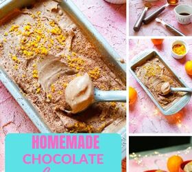 homemade chocolate orange ice cream recipe