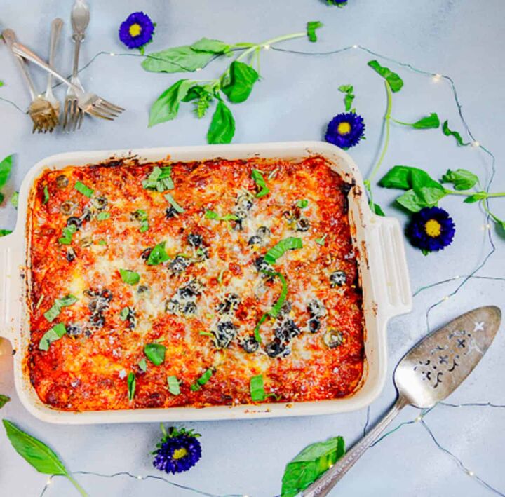zucchini casserole with ground beef, The best zucchini lasagna casserole