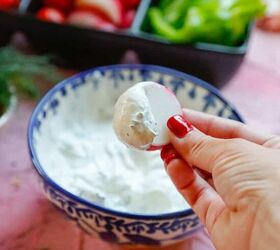 This is the easiest Ranch dip you'll ever make (& it happens to be healthy!)