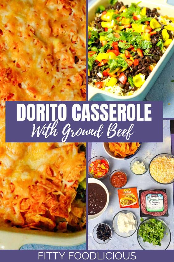 dorito casserole with ground beef, Doritos Casserole With Ground Beef Pinterest image