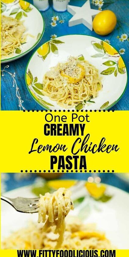 creamy lemon pasta with chicken