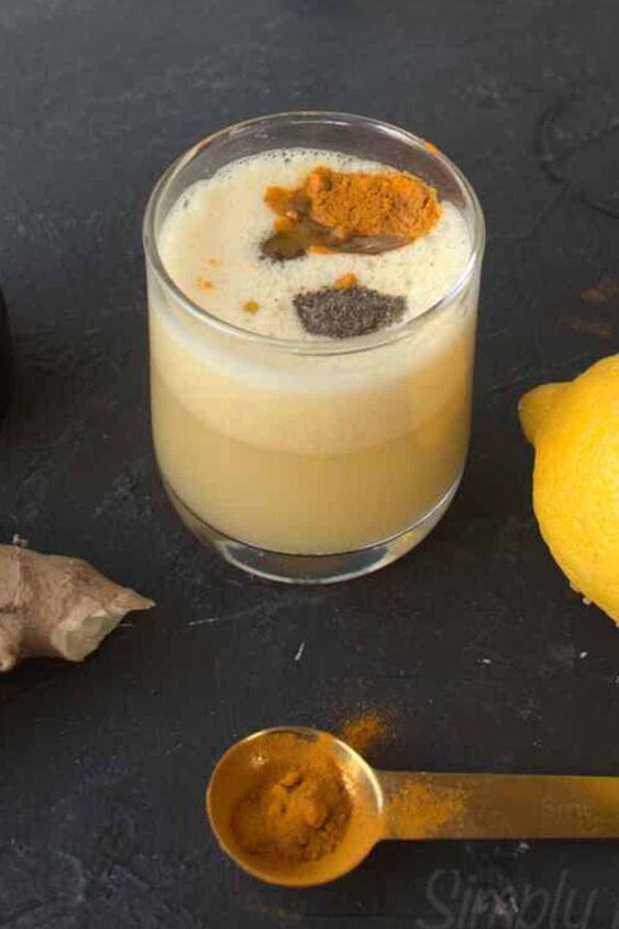 lemon ginger turmeric shot recipe, potent immunity booster