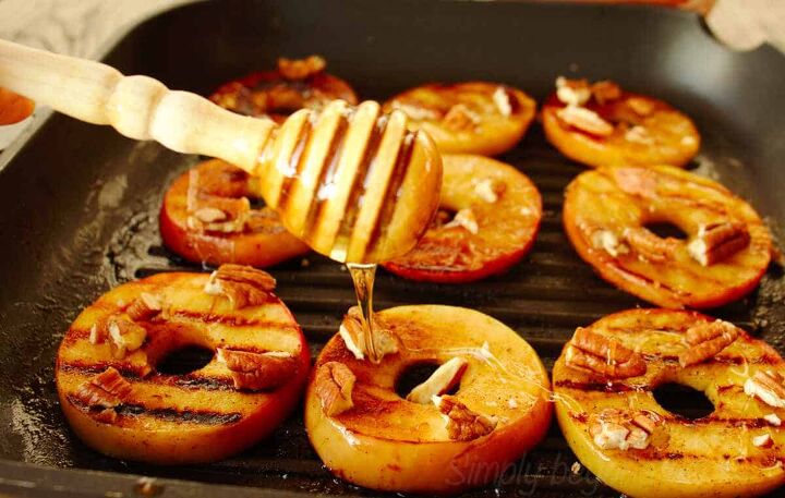 easy grilled apples with cinnamon and honey, Apples on the Grill Uses