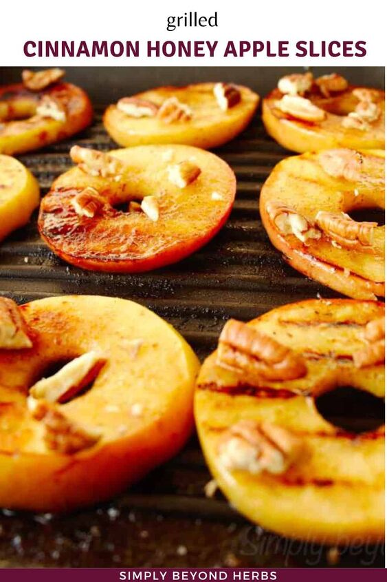 easy grilled apples with cinnamon and honey, Best apples for grilling