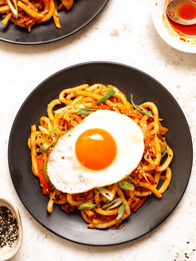 special chow mein, Spicy Korean Noodles