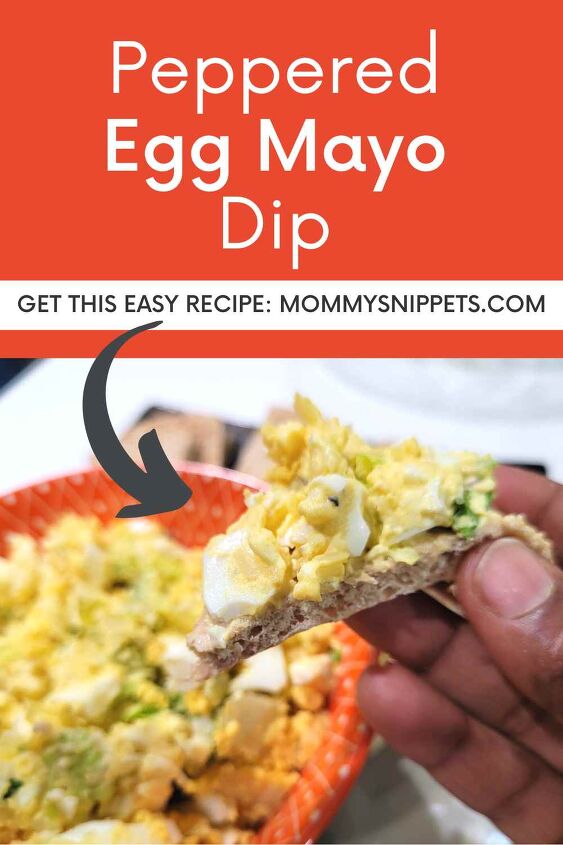 the easy egg mayo dip recipe that beats every egg dip recipe, Peppered Egg Mayo Dip An Easy Egg Dip Recipe