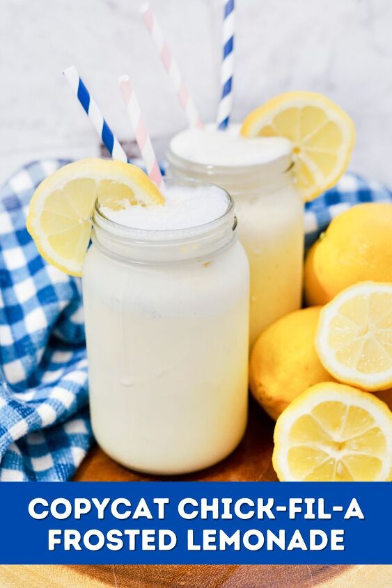 copycat chick fil a frosted lemonade to make at home, Cool off this summer with a delicious treat with this copycat Chick Fil A Frosted Lemonade recipe to enjoy at home Here is how to make it