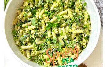 Pea Pesto Spring Pasta