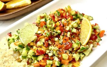 Cucumber + Mini Sweet Pepper Salsa