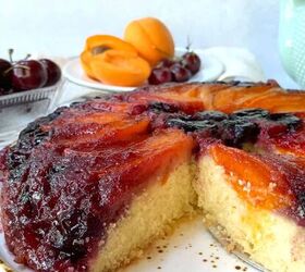 Apricot Cherry Upside Down Cake