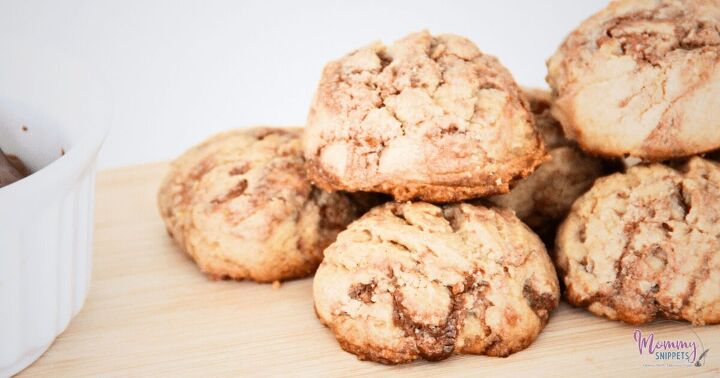 an easy recipe for peanut butter nutella cookies