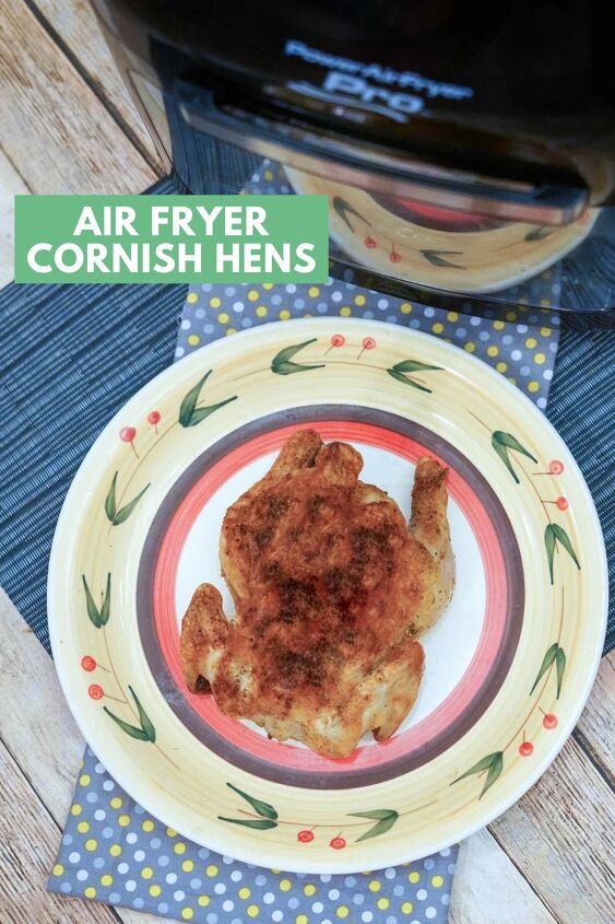 air fryer cornish hens