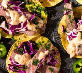 Flank Steak Tacos With Chimichurri