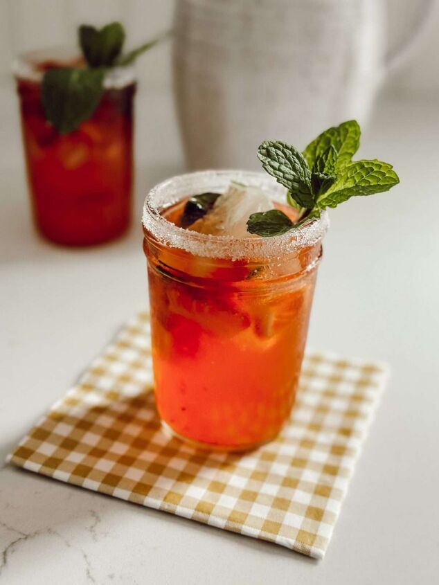 strawberry mojito mocktail, Strawberry mojito mocktail is the perfect summer drink option