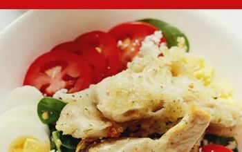 Spicy Garlic Chicken Tender Salad