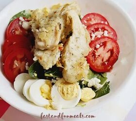spicy garlic chicken tender salad, Spicy Garlic Chicken Tender Salad Featured Image