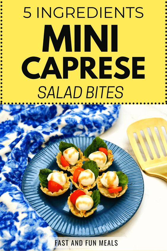 mini caprese salad bites, mini caprese salad appetizer