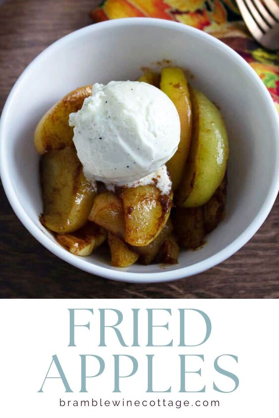 southern style cinnamon fried apples