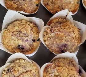 The Sourdough Blueberry Lemon Muffins You've Been Missing