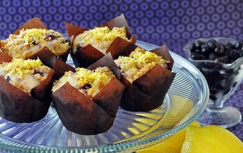 Lemon Blueberry Muffins ~ Sweet, Tart & Delicious