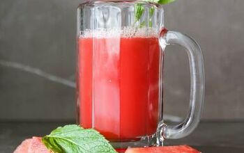 2 Ingredient Watermelon Mint Juice Recipe