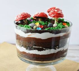 Delicious and Enchanting Woodland Fairy Toadstool Trifle Recipe