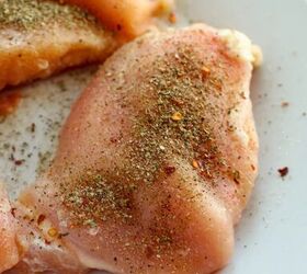 marry me chicken the perfect recipe for a delicious and hearty dinner, Seasoning on raw chicken breasts