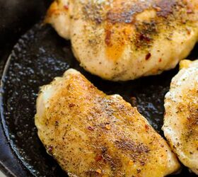 marry me chicken the perfect recipe for a delicious and hearty dinner, Chicken breasts in a skillet