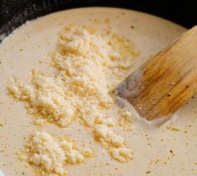 marry me chicken the perfect recipe for a delicious and hearty dinner, Parmesan cheese in a skillet with heavy cream mixture