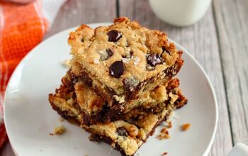 Salted Caramel Chocolate Chip Cookie Bars Recipe