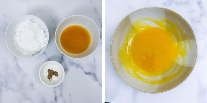 best eggless mango cake with mango glaze, Make the glaze