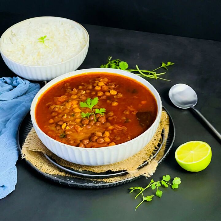 delicious kala chana curry instant pot, Kala chana curry