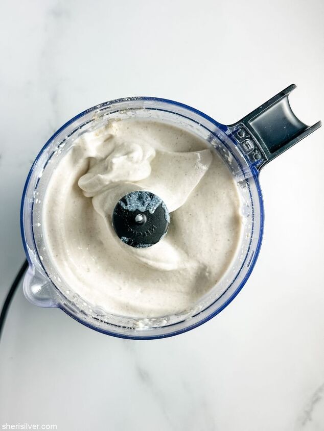 high protein strawberry cottage cheese ice cream bars, cottage cheese ice cream in a food processor