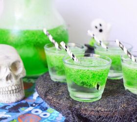 sip slurp and shiver devilishly delicious halloween drink recipes, Goblin Goo Green Halloween Punch