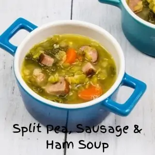 cream of leek and green garlic soup, Split Pea Sausage Ham Soup