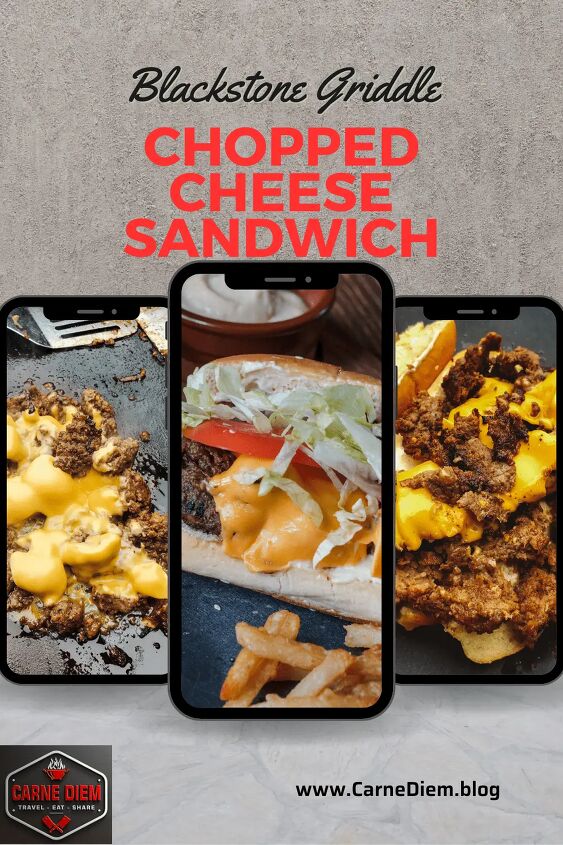 new york chopped cheese sandwich, Pinterest pin for chopped cheese sandwich