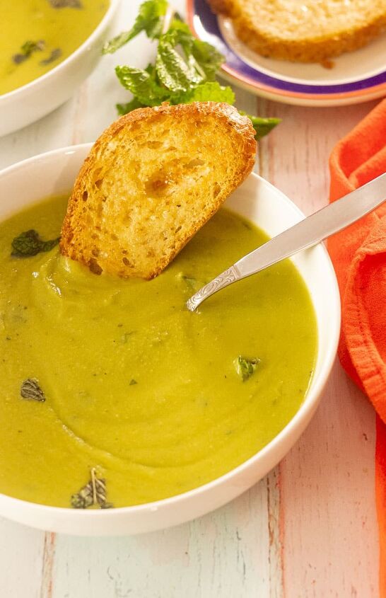 fresh or frozen pea soup recipe best green pea soup, Vegetarian Green Pea Soup