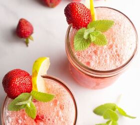 Strawberry Mint Agua Fresca