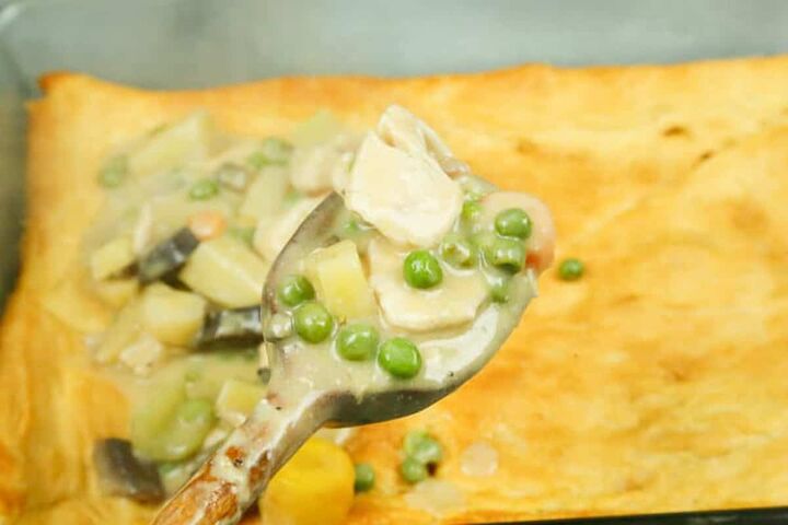 chicken pot pie with puff pastry recipe, chicken pie recipe puff pastry chicken puff pastry pie