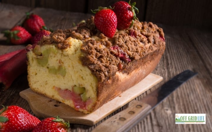 strawberry rhubarb coffee cake without milk, Easy Strawberry Rhubarb Coffee Cake Recipe