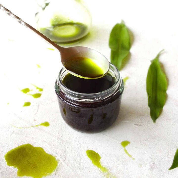 how to make green herb oil, green herb oils recipe
